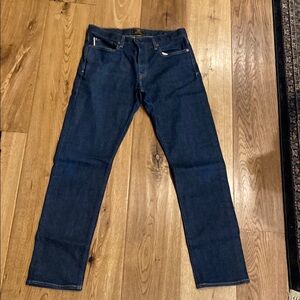 Flint and Tinder selvage stretch straight fit jeans